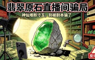 翡翠原石科普深度解析：神仙难断寸玉，彻底揭穿直播间全套骗局