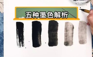 字画墨色鉴别，老墨沉淀与现代喷墨的区别