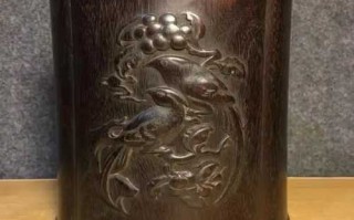 老紫檀文房小件鉴定，牛毛纹、牛毛包浆核心分辨法