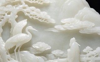 汪德海《羽鹤仙踪》白玉山子：材质鉴真、雕工赏析全解
