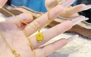 9999足金项链日常保养