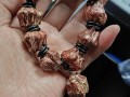 滴血莲花菩提产地溯源，野生棕榈果实天然纹理与皮质特点