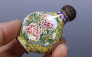 乾隆款珐琅彩鼻烟壶（料胎/瓷胎/铜胎画珐琅）