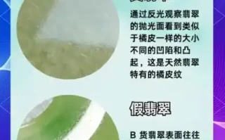天然A货翡翠：玻璃光泽、橘皮纹、晶体结构实拍