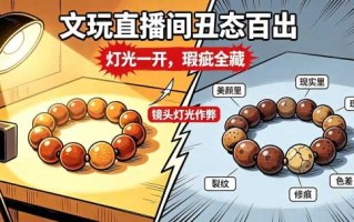 文玩直播间丑态百出，全是标准化剧本表演