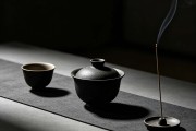 禅意静定茶席｜空灵独饮茶席