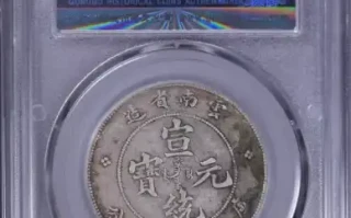 两枚云南老龙半圆对比（宣统XF45 VS 光绪XF06）