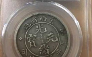 两枚云南老龙半圆对比（宣统XF45 VS 光绪XF06）