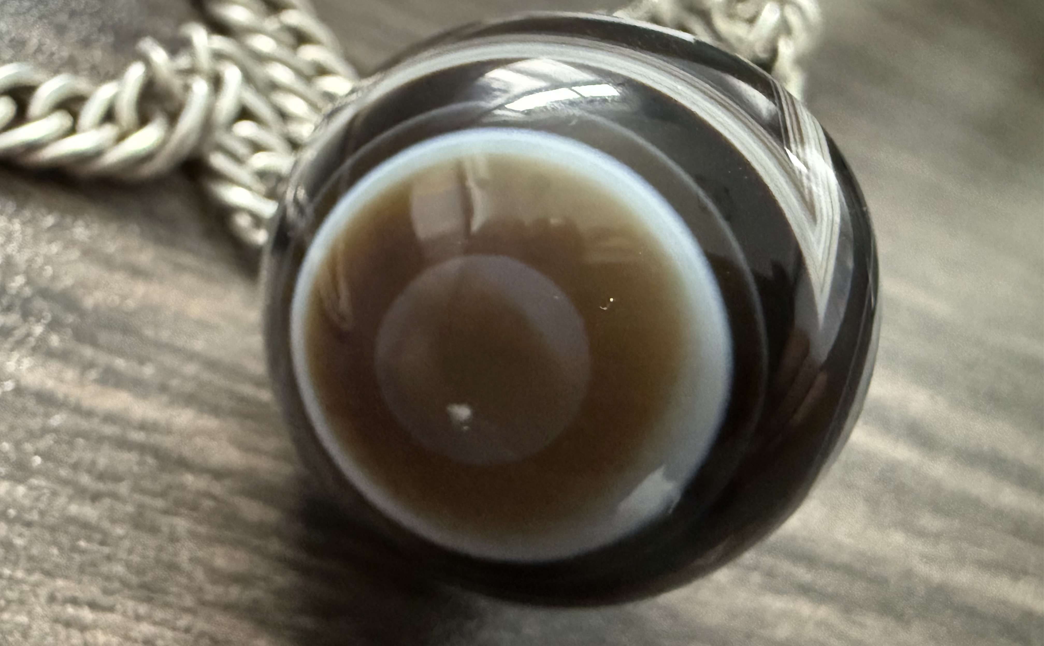 天然三眼缠丝天师珠 天然三眼缠丝天师珠