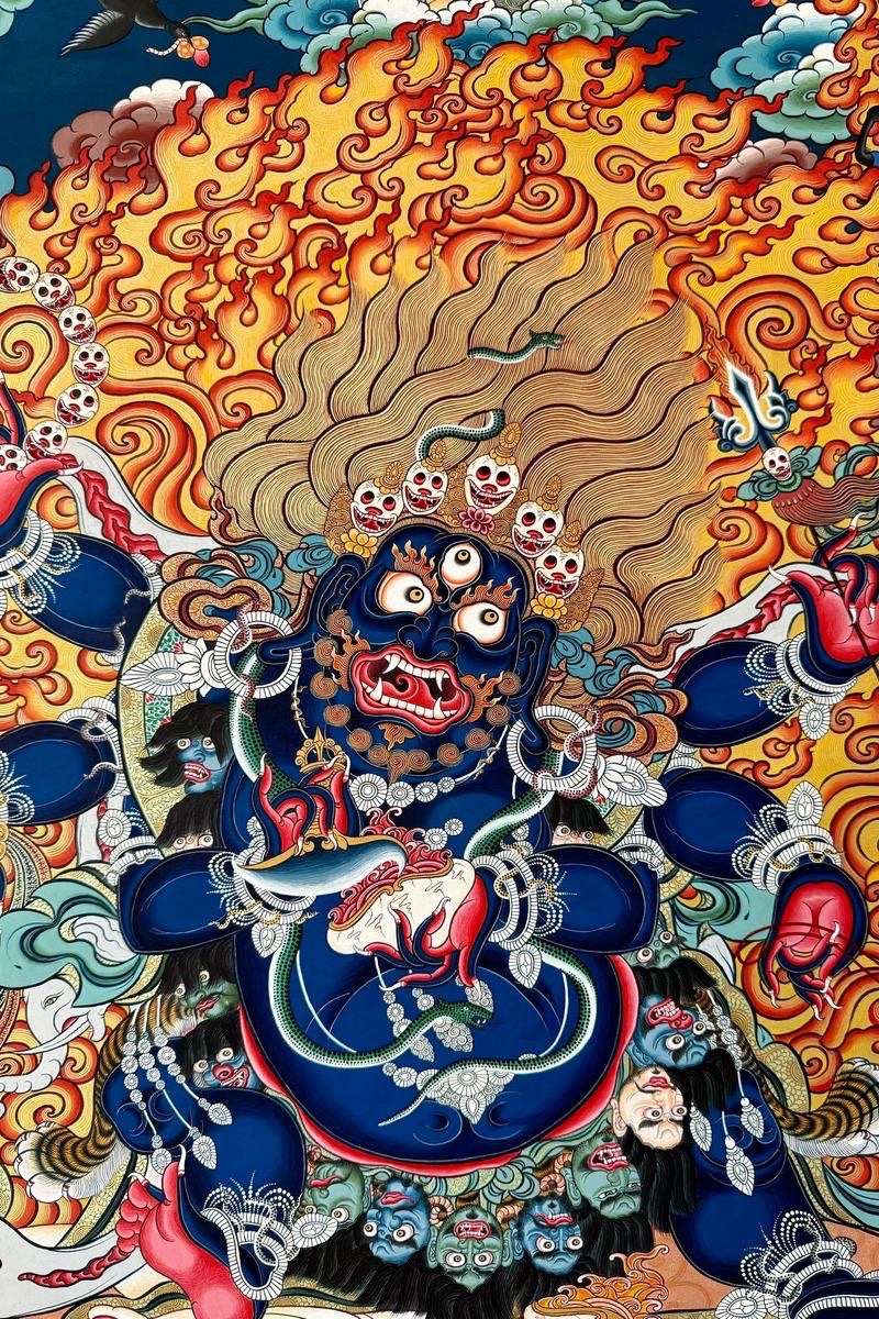 清代民间唐卡艺术鉴赏：烟火相融的普惠佛艺之美