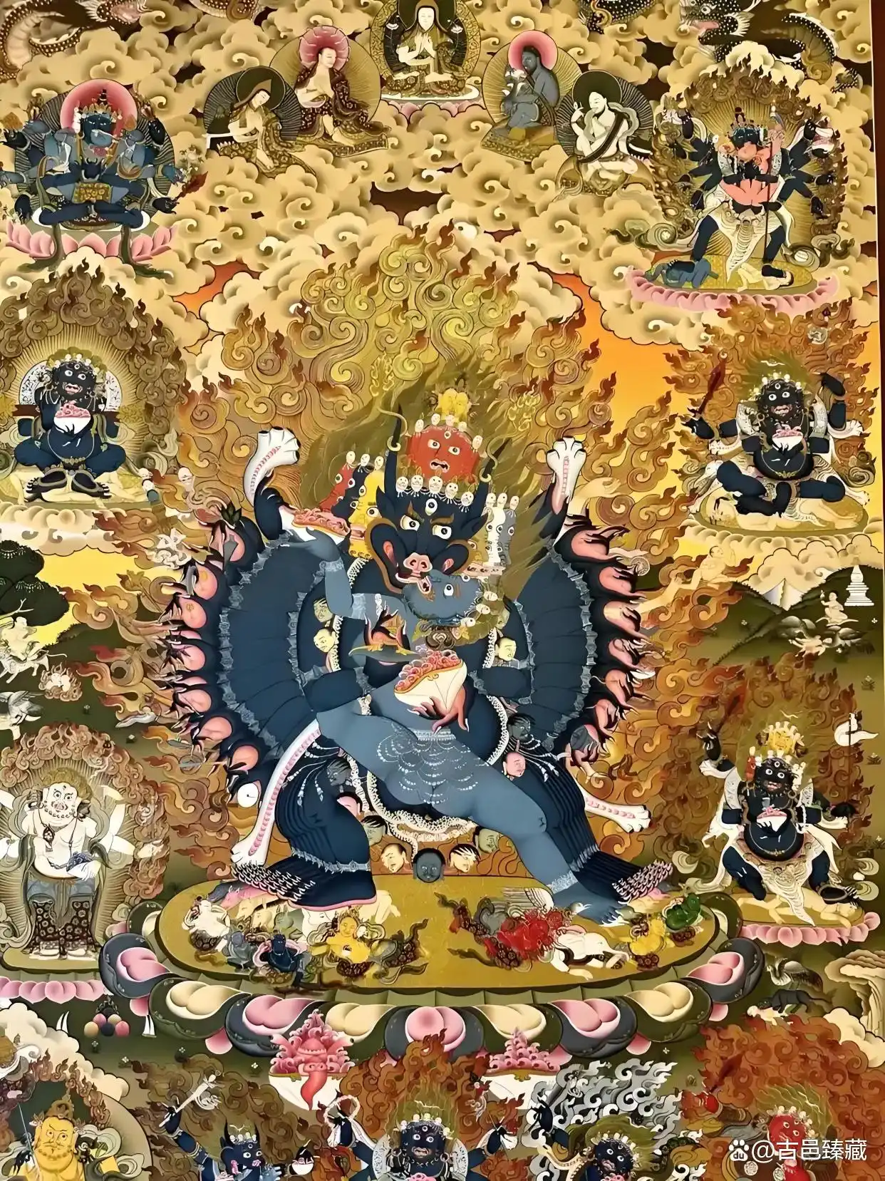 唐代唐卡工艺与美学价值深度鉴赏解析