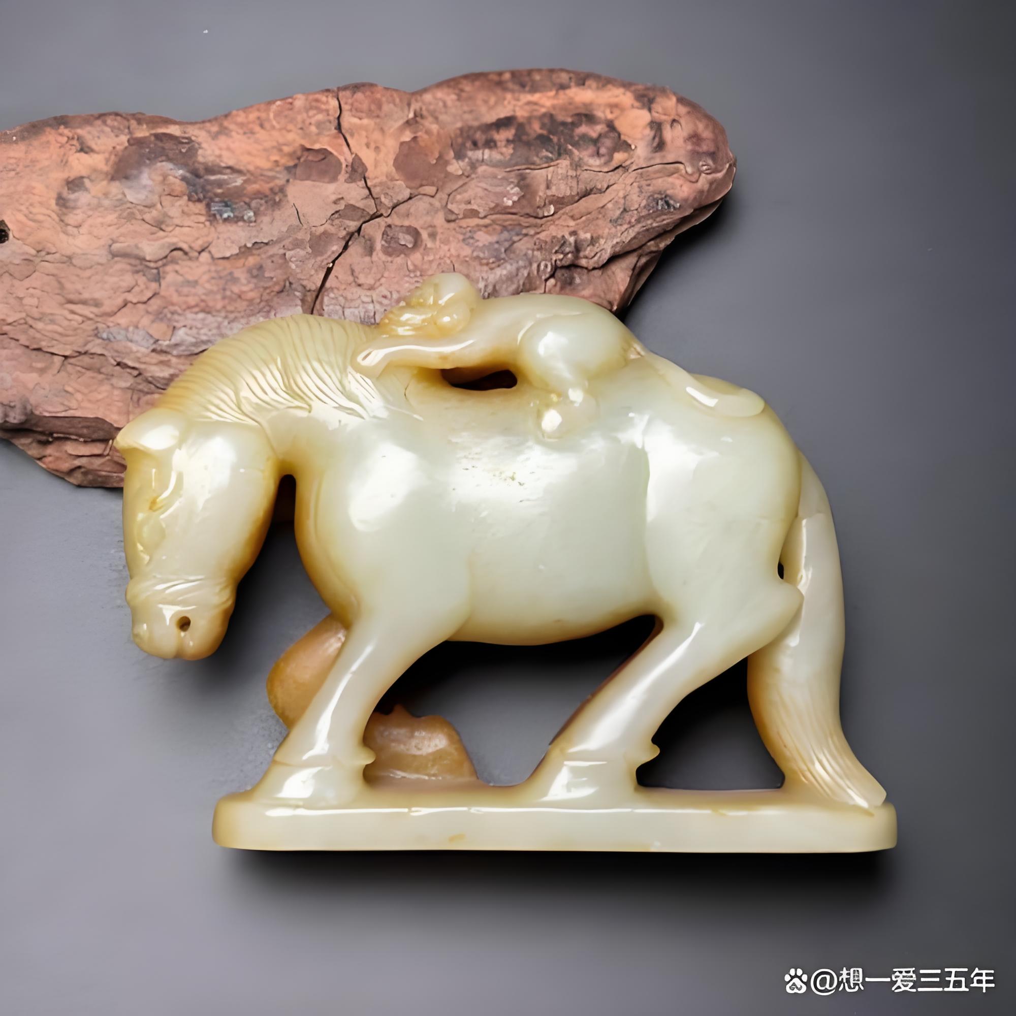 和田老玉沁色真假 药水做旧鉴别实操