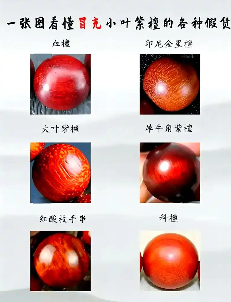 明清红木小件分辨，木纹新旧磨损一眼分清老料新料