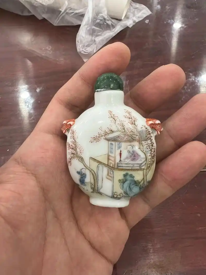 清代鼻烟壶刀工特征