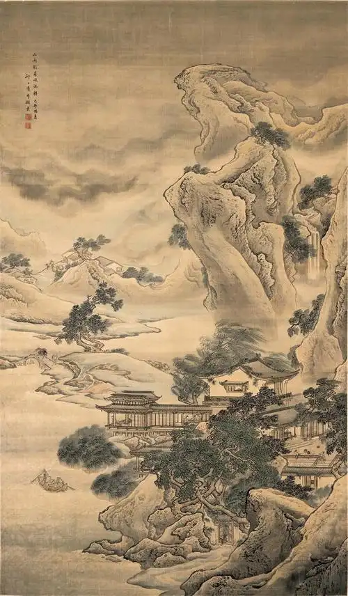 古书画新手捡漏避雷，名家大幅立轴九成是仿品