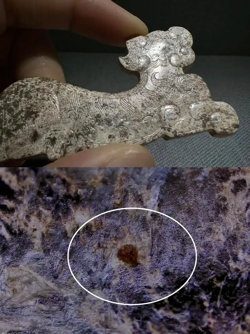 古玉土蚀与酸蚀做旧鉴别