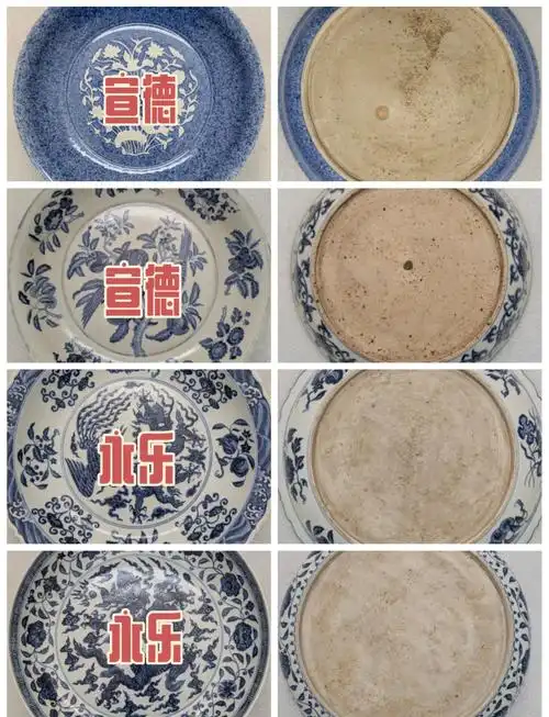 明代瓷器底足特征，新手快速断代实用方法