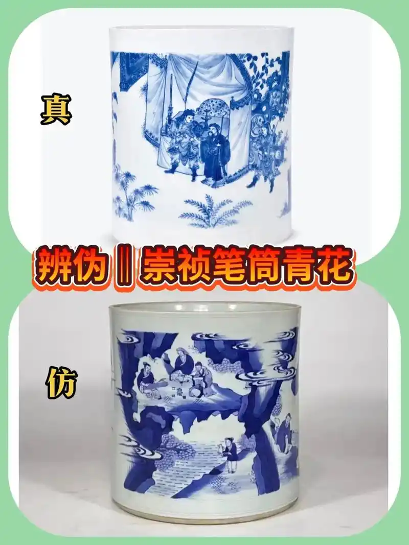 民国仿明清瓷器常用套路，辨伪核心细节