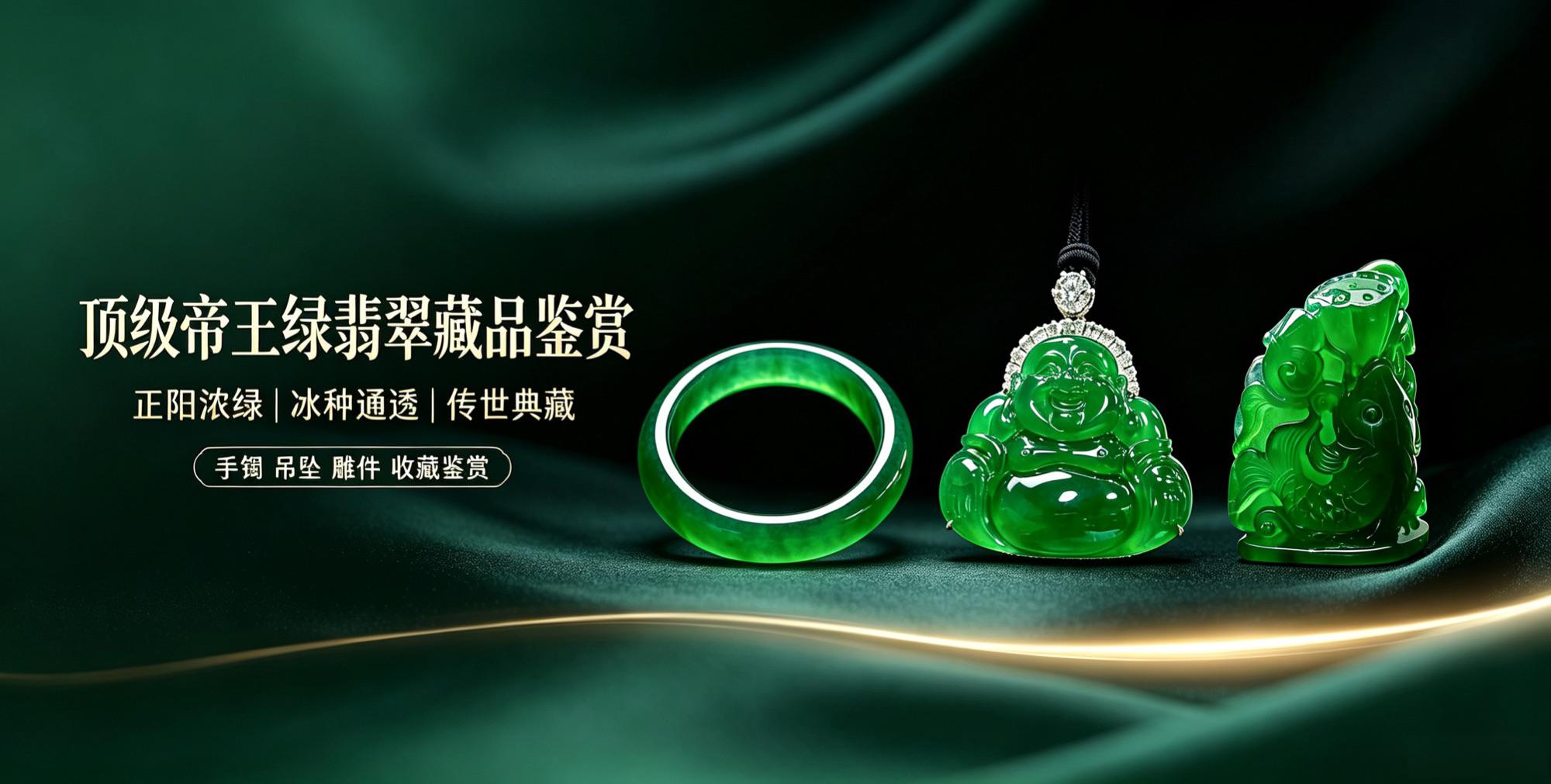 一眼惊鸿｜帝王绿翡翠，玉石界的绿色王者