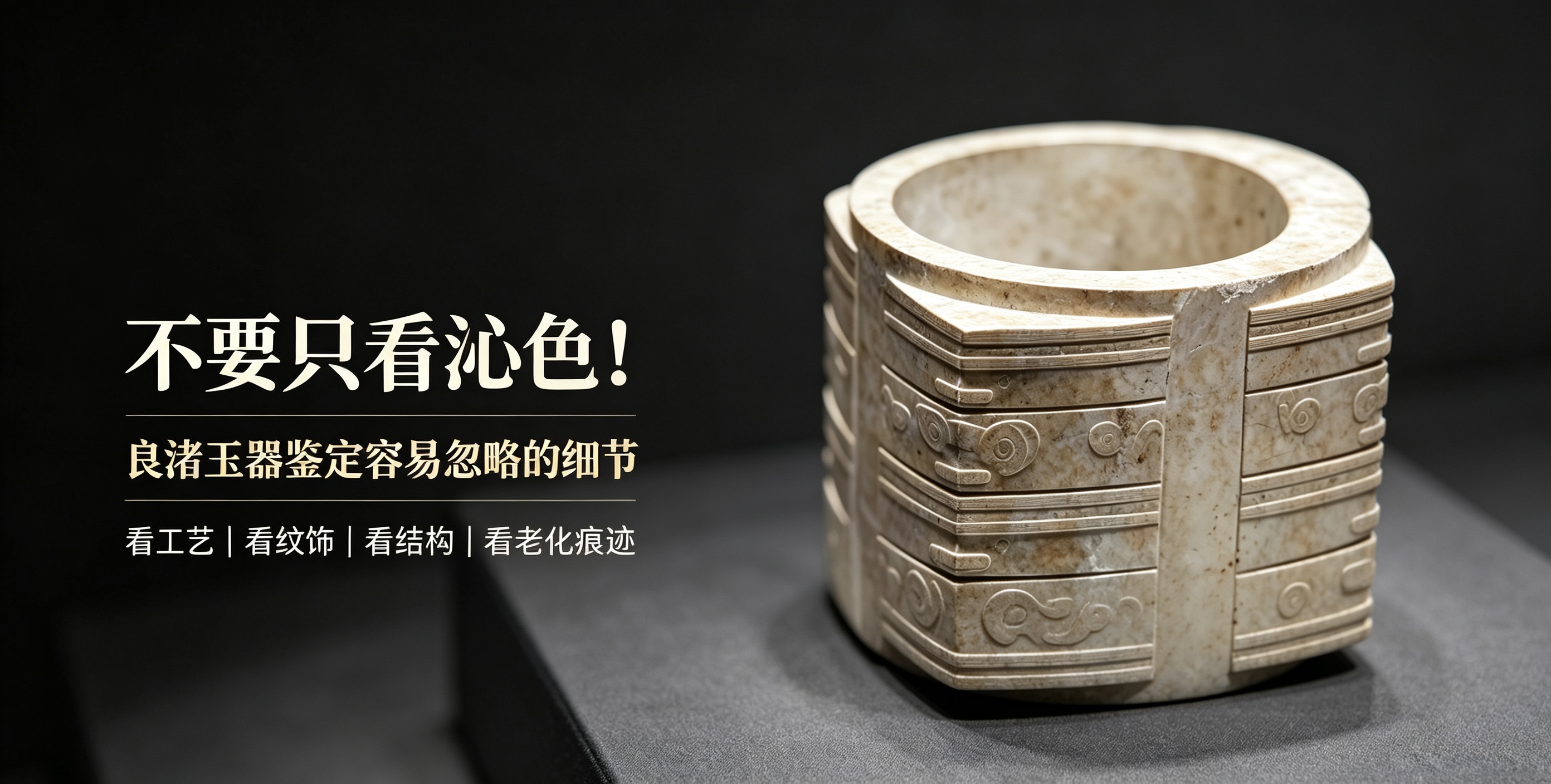 不要只看沁色！良渚玉器鉴定容易忽略的细节